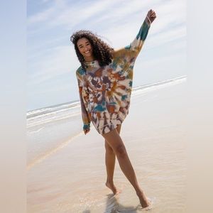 Natural Life NWT Taylor Tie Dye Sweater - oversized small/medium